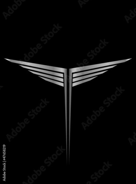 Obraz silver wings