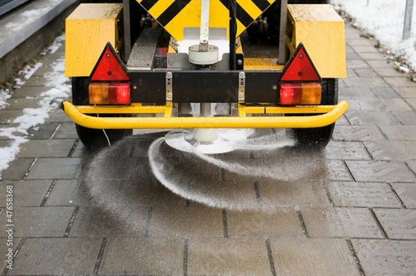 Obraz Sól na chodniku