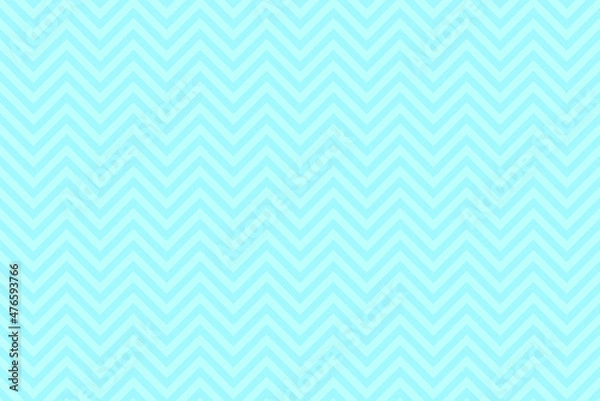 Fototapeta Geometric blue background ZigZag style seamless pattern. Gray color. Vector illustration
