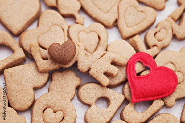 Fototapeta cinnamon cookies