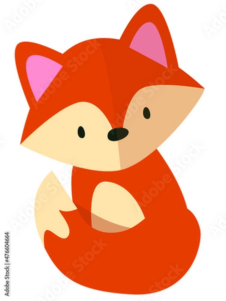 Obraz Illustration renard