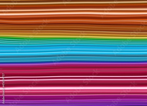 Fototapeta Beautiful abstract background multicolored bright stripes