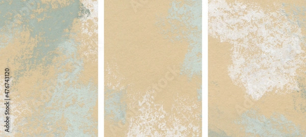 Fototapeta Abstract backgrounds. Versatile artistic image for creative design projects: posters, cards, banners, websites, invitations, magazines, books, prints, wallpapers. Soft pastel on colored paper.