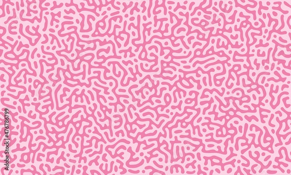 Obraz Abstract pink turing seamless pattern background design