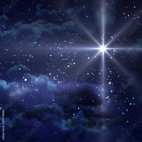 Obraz 3d render illustration, Amazing and unique picture of Divine Light