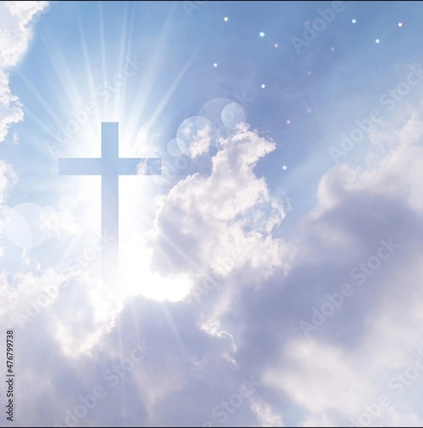 Obraz 3d render illustration, Amazing and unique picture of Divine Light