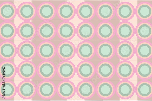 Obraz seamless pattern with circles