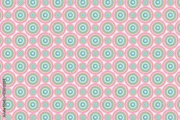 Obraz seamless pattern with circles