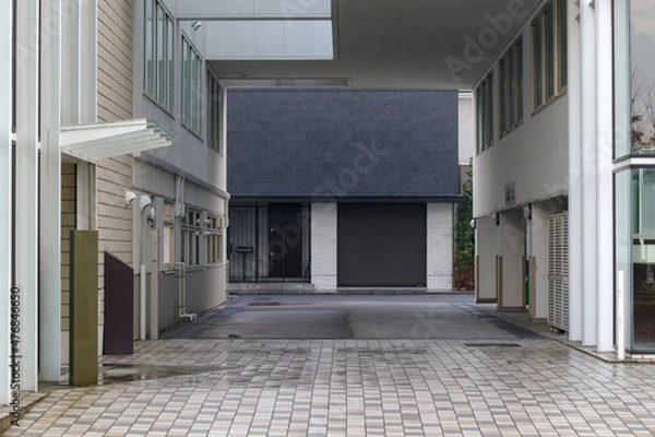 Fototapeta 豪華な建物　東京、赤坂7丁目の街の風景