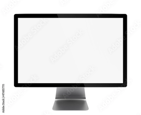 Fototapeta Front view computer