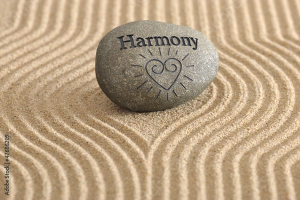 Obraz ZEN Garten in Harmonie