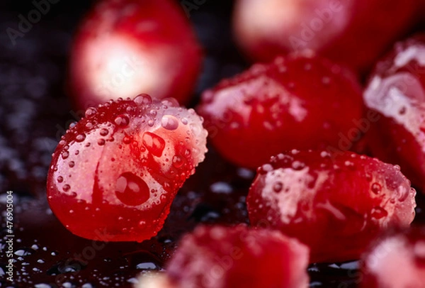 Obraz pomegranate seeds close-up