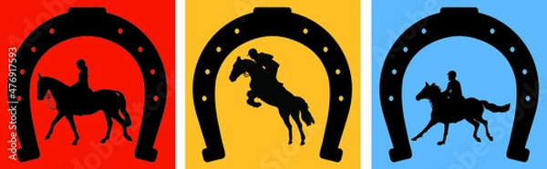 Obraz equestrian sports