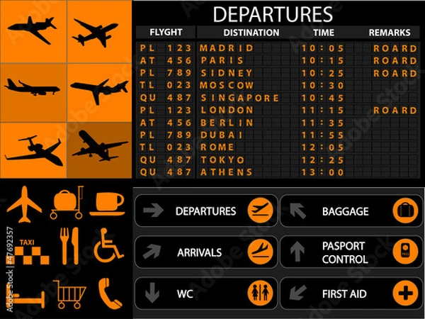 Obraz аэропорт