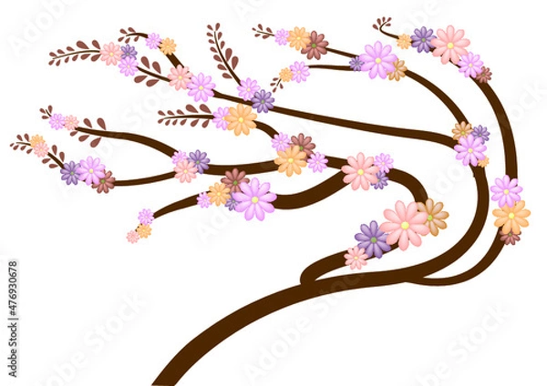 Obraz Japanese Sakura Tree