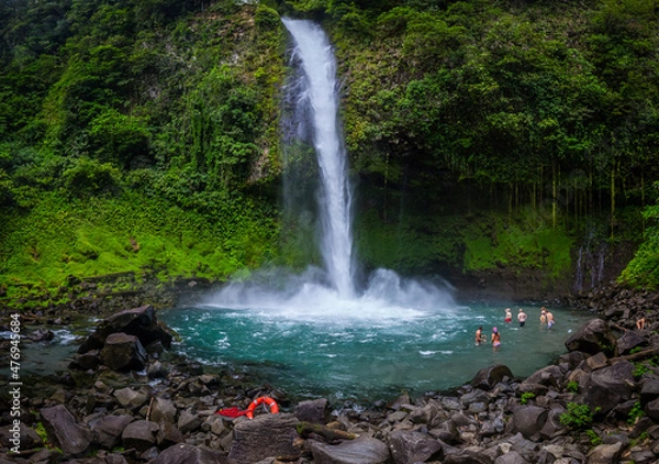 Obraz La Fortuna waterfall costa rica