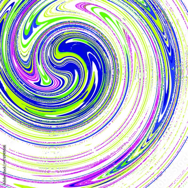 Obraz Swirl rays retro background.