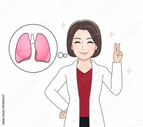 Fototapeta 若い女性医師