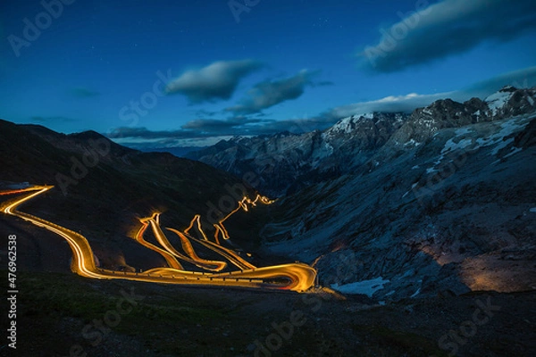 Obraz Scenic Stelvio Pass