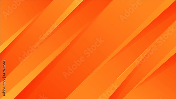 Fototapeta Premium abstract vector background with gradient color and dynamic shadow on background. 