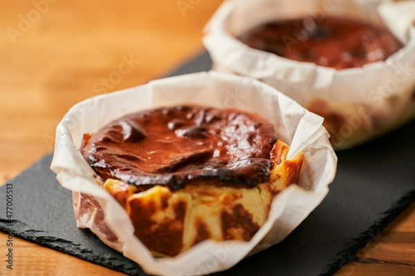 Fototapeta バスクチーズケーキ