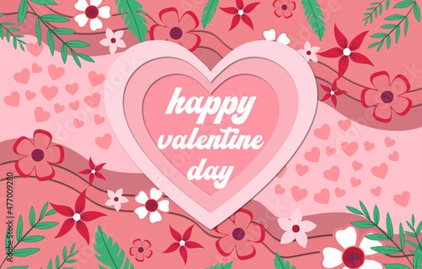Obraz valentine day background-01