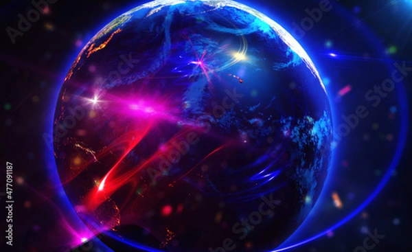 Obraz earth in space