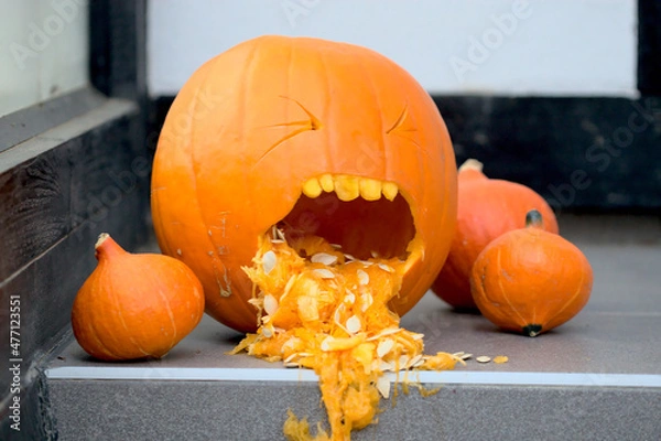 Obraz Puking Pumpkin