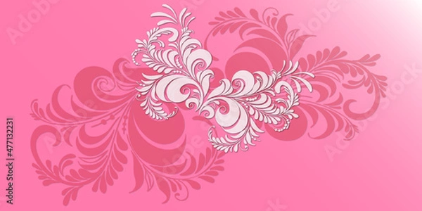 Obraz abstract floral background