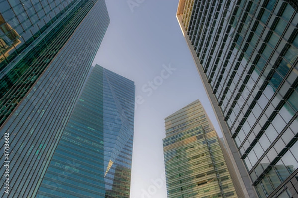 Fototapeta 東京都港区六本木から見た東京の都市景観