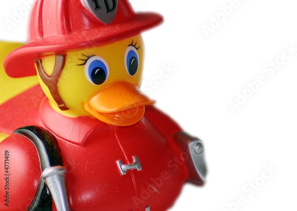Obraz Firefighter Rubber Ducky