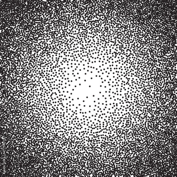 Fototapeta Grainy sand texture. Grunge dot pattern overlay