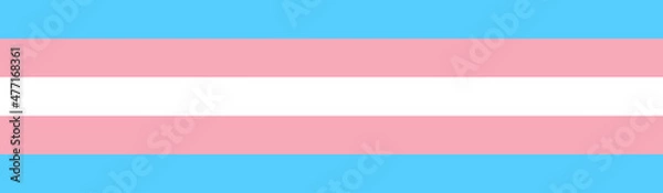 Obraz Transgender Pride Flag. Symbol of the transgender community