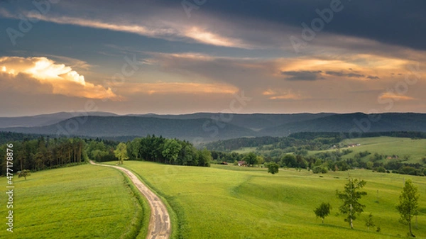 Fototapeta Beskid Niski Oderne