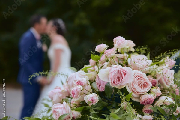 Obraz bride and groom
