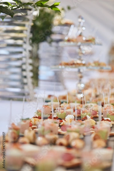 Obraz wedding table settings