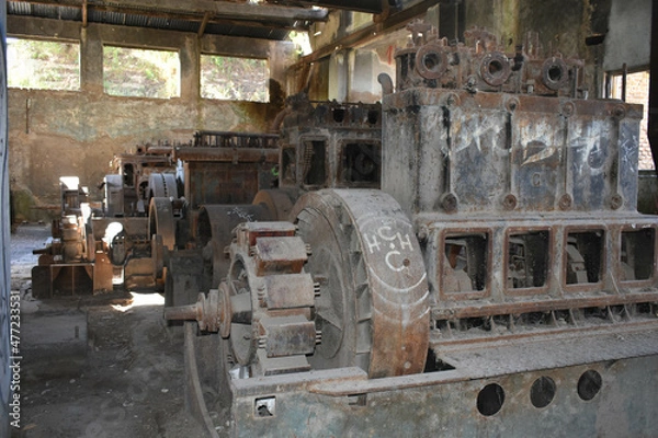 Obraz old abandoned factory