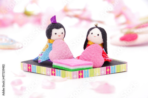 Fototapeta ひな祭りのイメージ