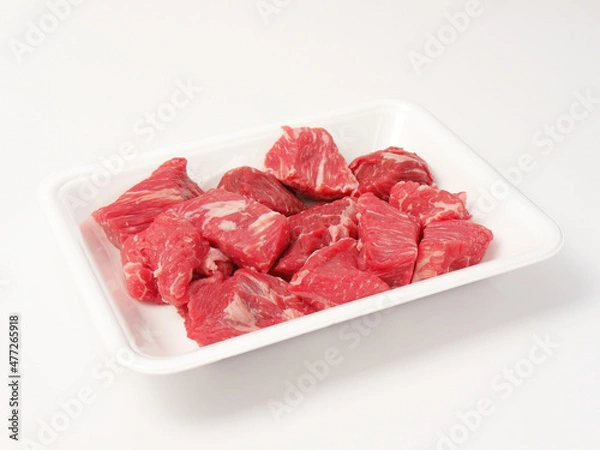 Obraz カレー用のブロック肉
