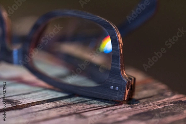 Obraz glasses on the table