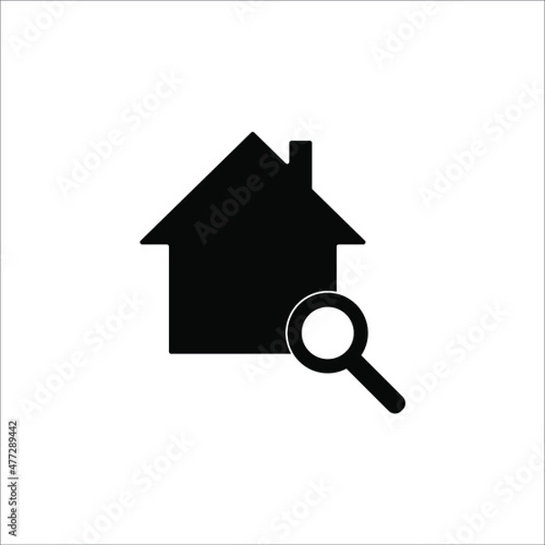 Fototapeta house icon vector illustration symbol