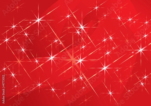 Obraz Christmas Magic Background (vector or XXL jpeg image)