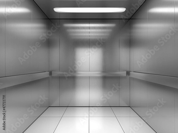 Obraz Wewnątrz windy