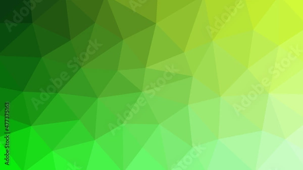 Obraz Abstract background with a geometric pattern in shades of green.