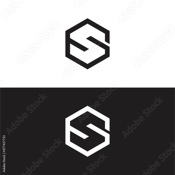 Obraz s logo vector icon design simple