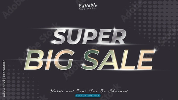 Obraz super big sale text effect