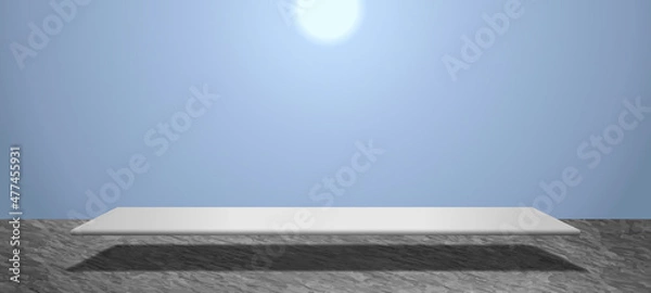 Fototapeta  background light blue sky sun