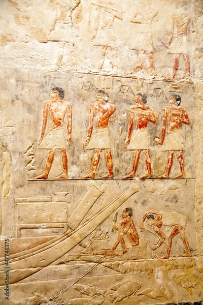 Obraz Egitto - graffiti