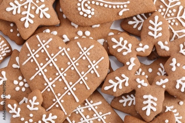 Obraz Gingerbread cookies.