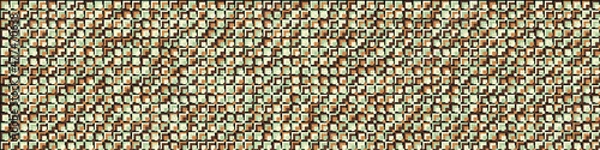 Fototapeta Abstract Geometric Pattern generative computational art illustration